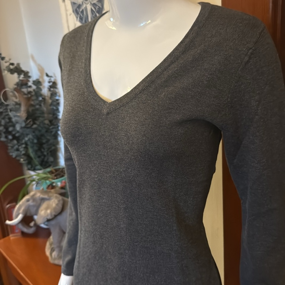 NWT northern reflections size small Gray Fitted top with Long Sleeves